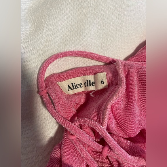 Hello Molly too fast midi dress pink - Picture 5 of 5